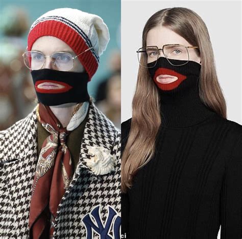 gucci black face twitter|blackface sweater gucci.